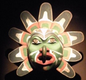Haida sun mask, Royal British Columbia Museum